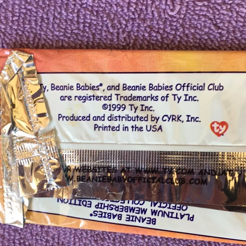 Platinum Membership Beanie Babies case